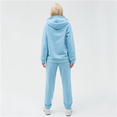 Костюм женский (толстовка, брюки) MIST, размер 40-42, голубой
