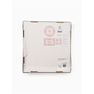 УЦЕНКА Набор столовый "Pink magic" скат.150х110см +/-3см с ГМВО, салф.40х40см-4 шт, хл100% 1094354