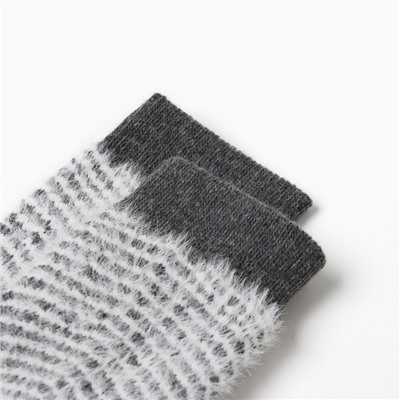 Носки женские махровые MINAKU, серые, размер 36-41