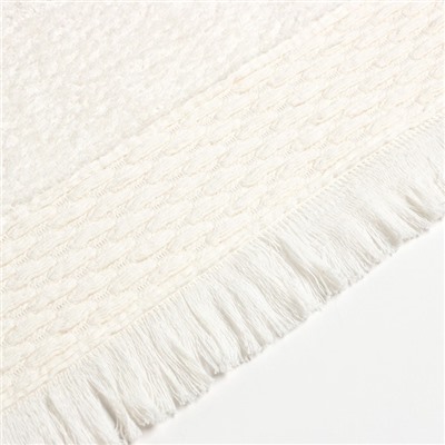 Полотенце махровое Love Life «Аморе» 50×90 см, белый, 100% хл, 450 г/м²