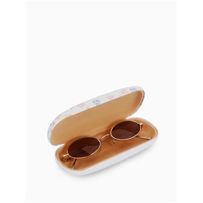 Футляр для очков на хлопушке, с принтом, размер 16×4×6 см, МИКС