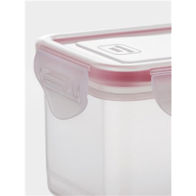 Контейнер для хранения еды Good & Good, 470 мл, с герметичной крышкой, пластик, МИКС