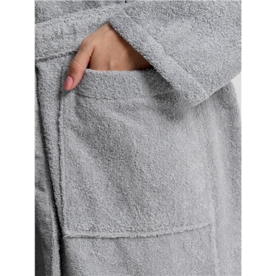 Халат женский Комфорт-3 (Светло-серый)