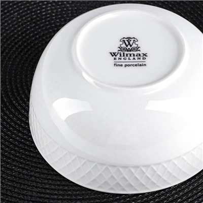 Салатник Wilmax «Юлия Высоцкая», 1.3 л, d=18 см, фарфор, белый