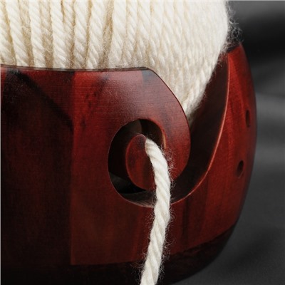 Клубочница, d=15×8 см, коричневая