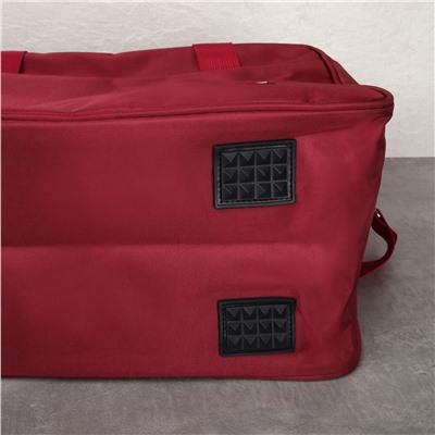 Сумка дорожная 40х22х31 см / BAG-65721/4 /уп 20/красная