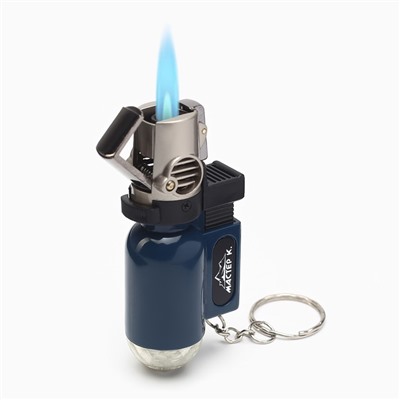 Горелка газовая туристическая с пьезоподжигом «Мастер К», для углей, 7.8×3.4×2.2 см