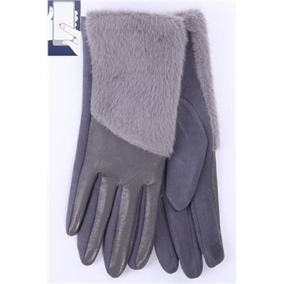 Перчатки жен. LuMeiJia  A-1 мех/сенсор