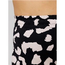 Юбка женская Ю-17 (Черный леопард)