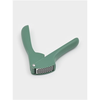 Пресс для чеснока Доляна «Уточка», 16 см, зелёный