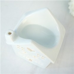 Аромалампа Домик 12 см / 922 /уп 96/белая