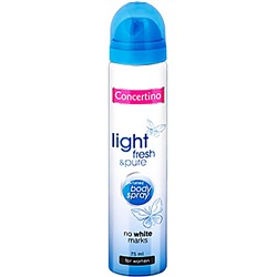 Дезодорант-спрей женский Concertino Light Парфюмированный, 75мл