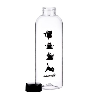 Бутылка для воды Namaste, 1 л, прозрачная