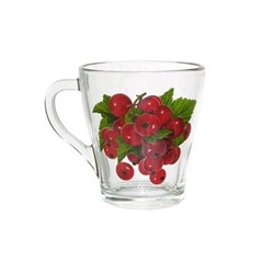 Кружка 250мл Грация Красная  смородина стекло 13с1649 КС уп.20