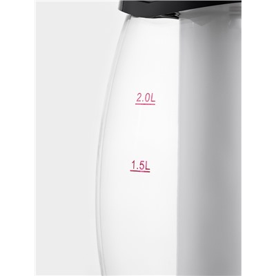 Башня пивная «Вавилон», колба 2 л, подсветка, батарейки Ag10, пластик, чёрная