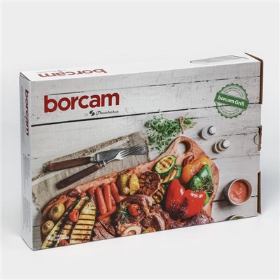 Форма для выпечки и запекания прямоугольная Paşabahçe Grill Borcam, 3,8 л, жаропрочное стекло, прозрачная