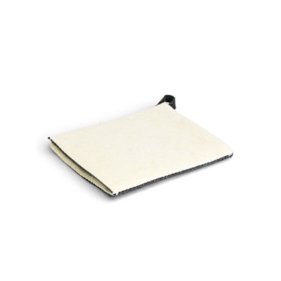 Коврик - сидушка для бани и сауны «Шахматы», 47×38 см, шерсть 30%, полиэфир 70%, серо-белый, «Добропаровъ»