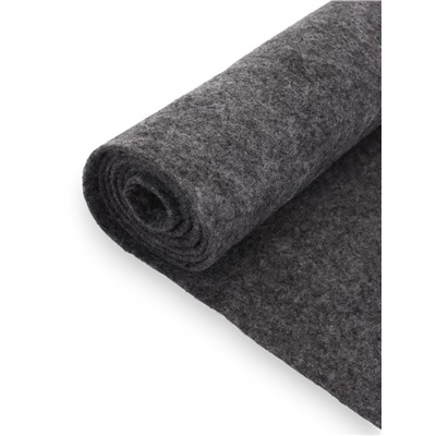 Коврик - лежак для бани и сауны, 150×50 см, полиэфир 70%, шерсть 30%, тёмный, «Добропаровъ»