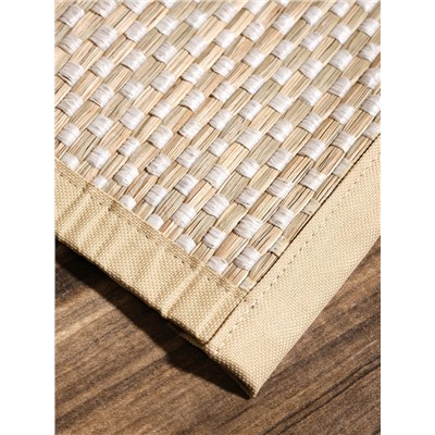 Коврик плетёный, сиграс, 100×50×0.7 см