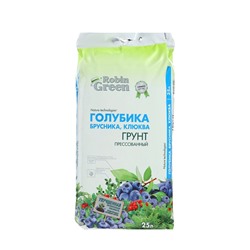 Грунт прессованный «Робин Грин», для Голубики, брусники, клюквы, 25 л, «Фаско»