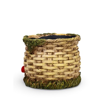 Декоративный горшок для цветов «Замок», 14×14×11 см, керамический, Greengo