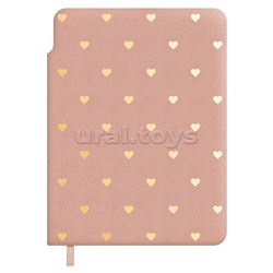 Записная книжка Escalada, А6, 96 л., Замша бежевый