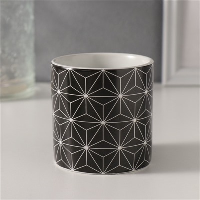 Вазон керамика «Лучи» 200 мл 7.3×7.3×7.3 см