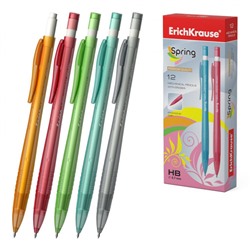 Авт. карандаш 0.7 мм Spring HB 56012 ErichKrause