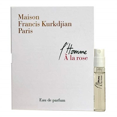 MAISON FRANCIS KURKDJIAN L`HOMME A LA ROSE edp (m) 2ml пробник