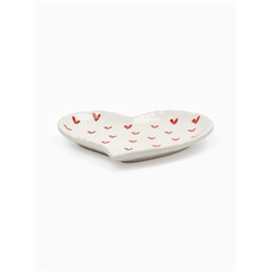 Тарелка плоская «Любовь», 19×18 см, керамика