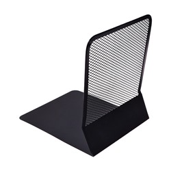 Держатель (ограничитель) подставка для книг, металл, черный 16.8×15.1 см