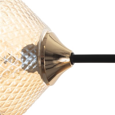 Люстра «Изота» 3хE27 40 Вт черный 38×38×28 см BayerLux