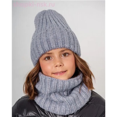 Q 200 D 200 Комплект флис (колпак+снуд) (52-54)