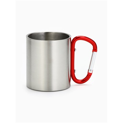 Кружка туристическая с карабином «Россия», 180 мл