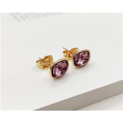 Серьги с кристаллами Swarovski