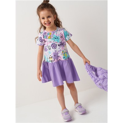 Платье трикотажное для девочек