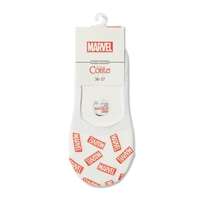 Подследники женские CONTE Хлопковые подследники с героями ©Marvel