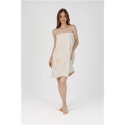 Накидка для бани велюровая НАТАЛИ, 1069759