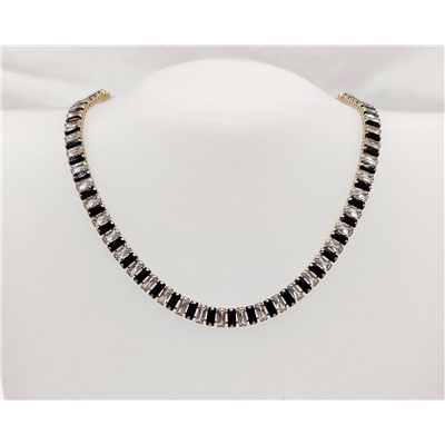 Колье с цирконами