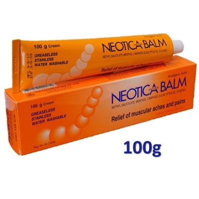 Интенсивный бальзам - анальгетик Neotica от боли и спазмов 100 грамм