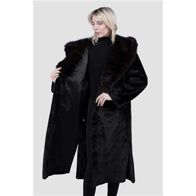 02-3289 Пальто женское шубка эко-мех