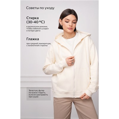 Женская толстовка из футера Happyfox