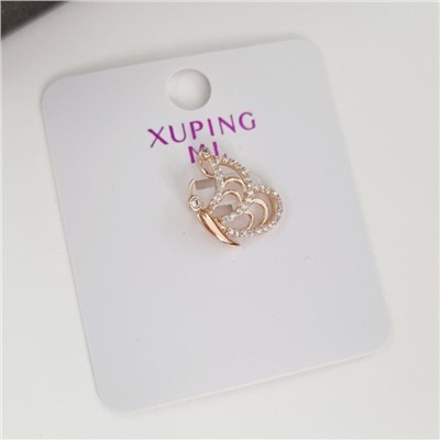 Кулон коллекция "Xuping ML" покрытие позолота, вставка: фианиты,049, арт.001.957