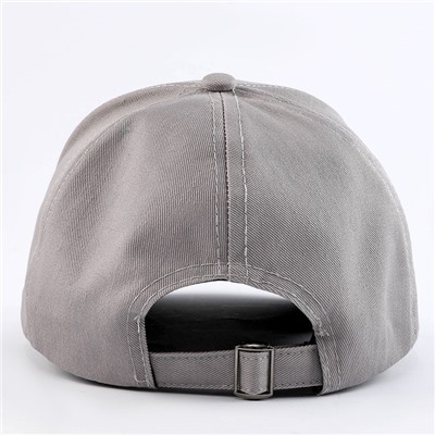 Кепка детская «Динозаврик», серая, р-р 52-54, 5-7 лет