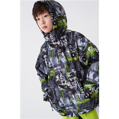 Куртка текстильная с полиуретановым покрытием для мальчиков (ветровка) PLAYTODAY, 1240357