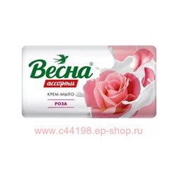 ВЕСНА Крем-Мыло твердое Ассорти Роза Ассорти 90 гр