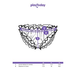 Плавки детские трикотажные для девочек