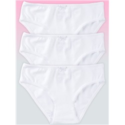 5640-01 Трусы для девочки белые (BAYKAR)