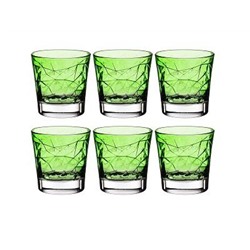 Набор стаканов 290мл 6шт  VIDIVI DOLOMITI GREEN ИТАЛИЯ