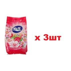 Ave Стиральный порошок 1,5кг для Цветного белья 3шт